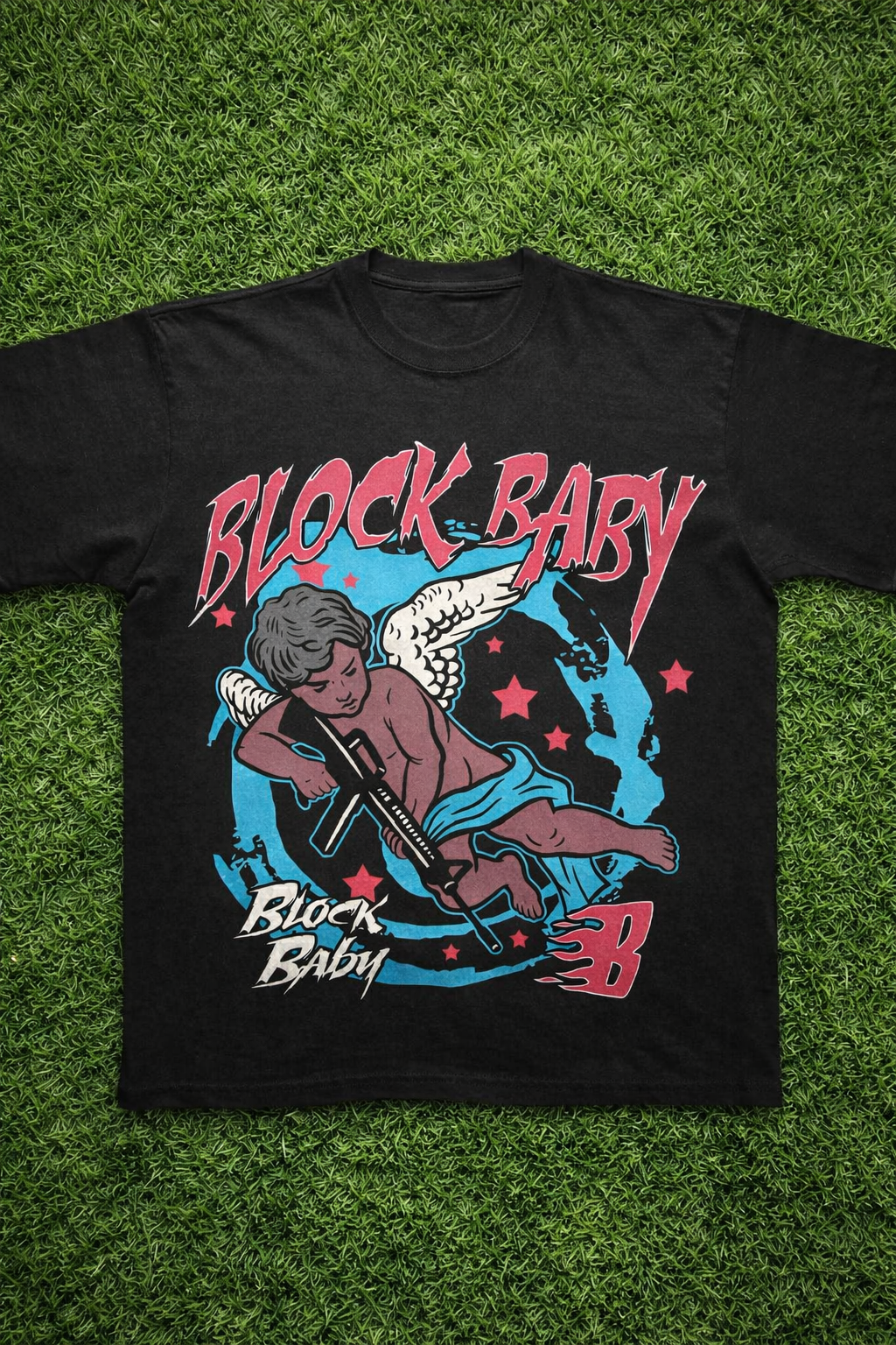 Block Baby Tee,